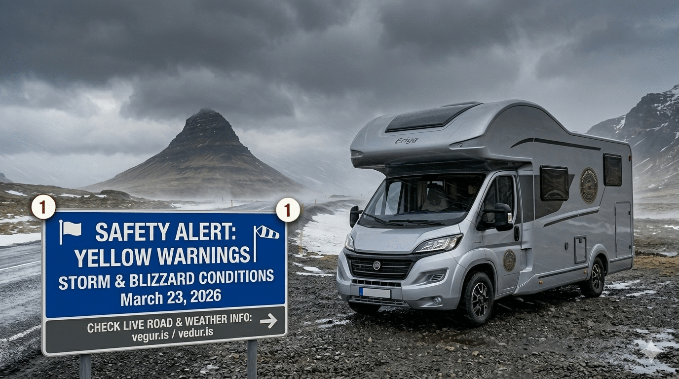 Fahrzeuge 117 Wetteralarm: Gelbe Warnstufe – Sturm &Amp; Schneesturm (23. März 2026)