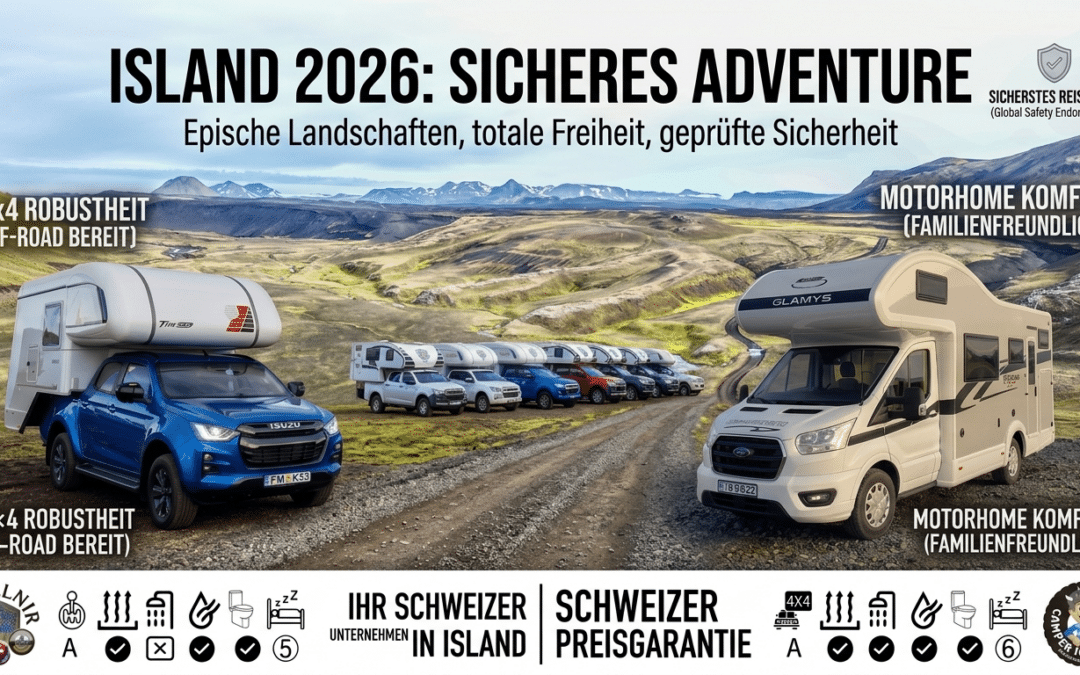 Louer un camper en Islande 2026 | Votre spécialiste suisse – iceland.ch